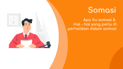 Apa Itu Somasi ? Ini Penjelasan dan Cara Membuatnya