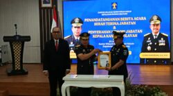 Kalapas Narkotika Pangkalpinang Hadiri Sertijab Kakanwil Kemenkum Babel