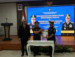 Kalapas Narkotika Pangkalpinang Hadiri Sertijab Kakanwil Kemenkum Babel