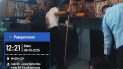 Deteksi Dini Gangguan Keamanan ,Lapas Narkotika Razia Blok Hunian