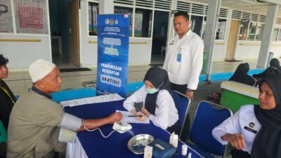 Lapas Pangkalpinang Kembali Gelar Cek Kesehatan Gratis
