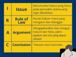 Apa Itu IRAC ,Teknik Penalaran dalam Penulisan Hukum