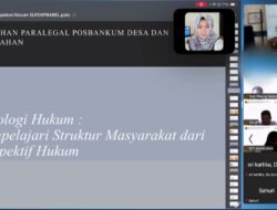 Hari Kedua Pelatihan Para Legal Se Bangka Tengah Giliran Ketua elPDKP Babel Menjadi Narasumber