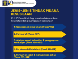 Perbuatan “Tidak Pantas” Dimuka Umum Bisa Berujung Pidana