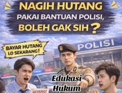 Bolehkah Polisi Menagih Hutang?Ini Jawabannya