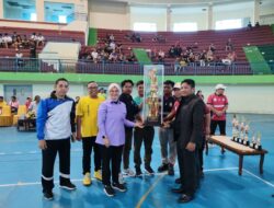 Buka Turnamen Futsal Antar Gereja se Pangkalpinang Dan Sekitarnya,Dessy Ayutrisna:Jaga Sportivitas