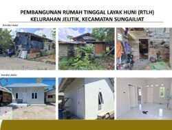 Wujudkan Komitmen PPM, PT MSP Bangun RTLH dan Posyandu di Kelurahan Jelitik